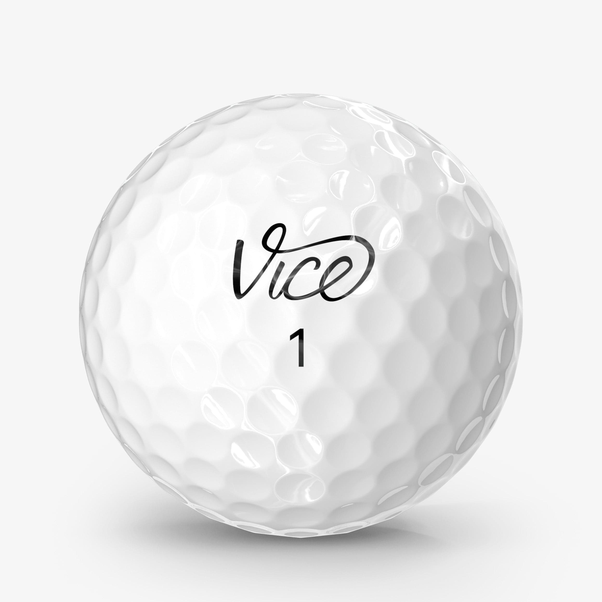 Vice Pro Plus Golf Ball - front view