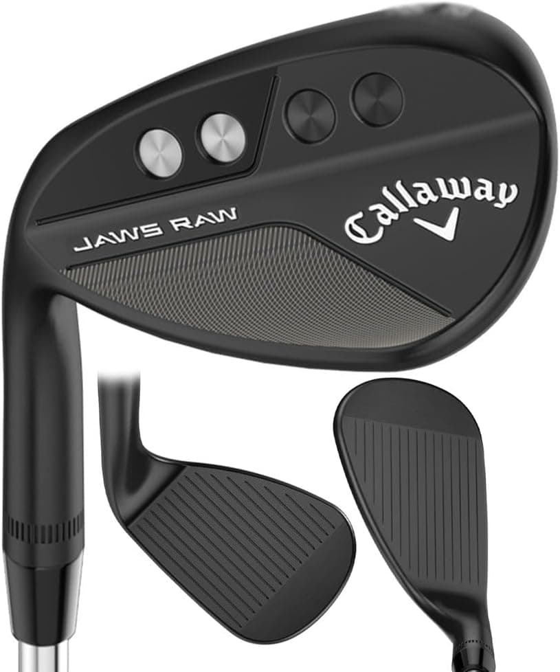 Callaway Jaws Raw Wedge - Black Plasma finish