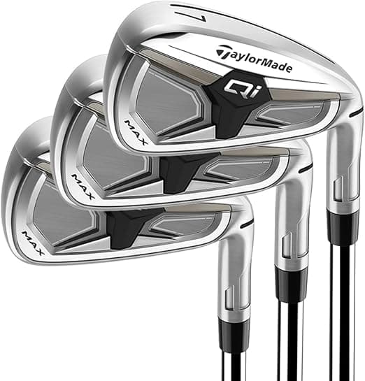 TaylorMade Qi Max Irons - detail view