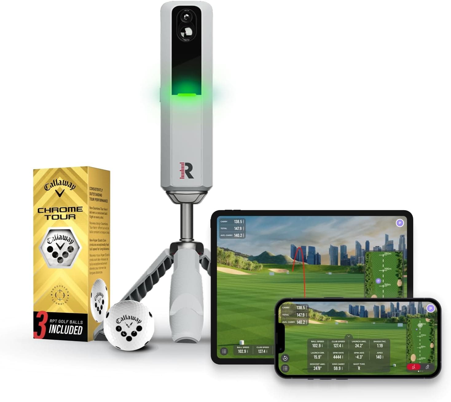 Rapsodo MLM2PRO Mobile Launch Monitor + Golf Simulator